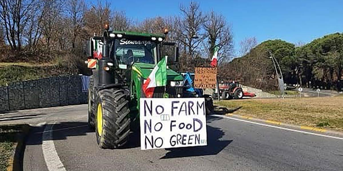 Le proteste divampano: gli agricoltori italiani tra Roma e il palco di Sanremo